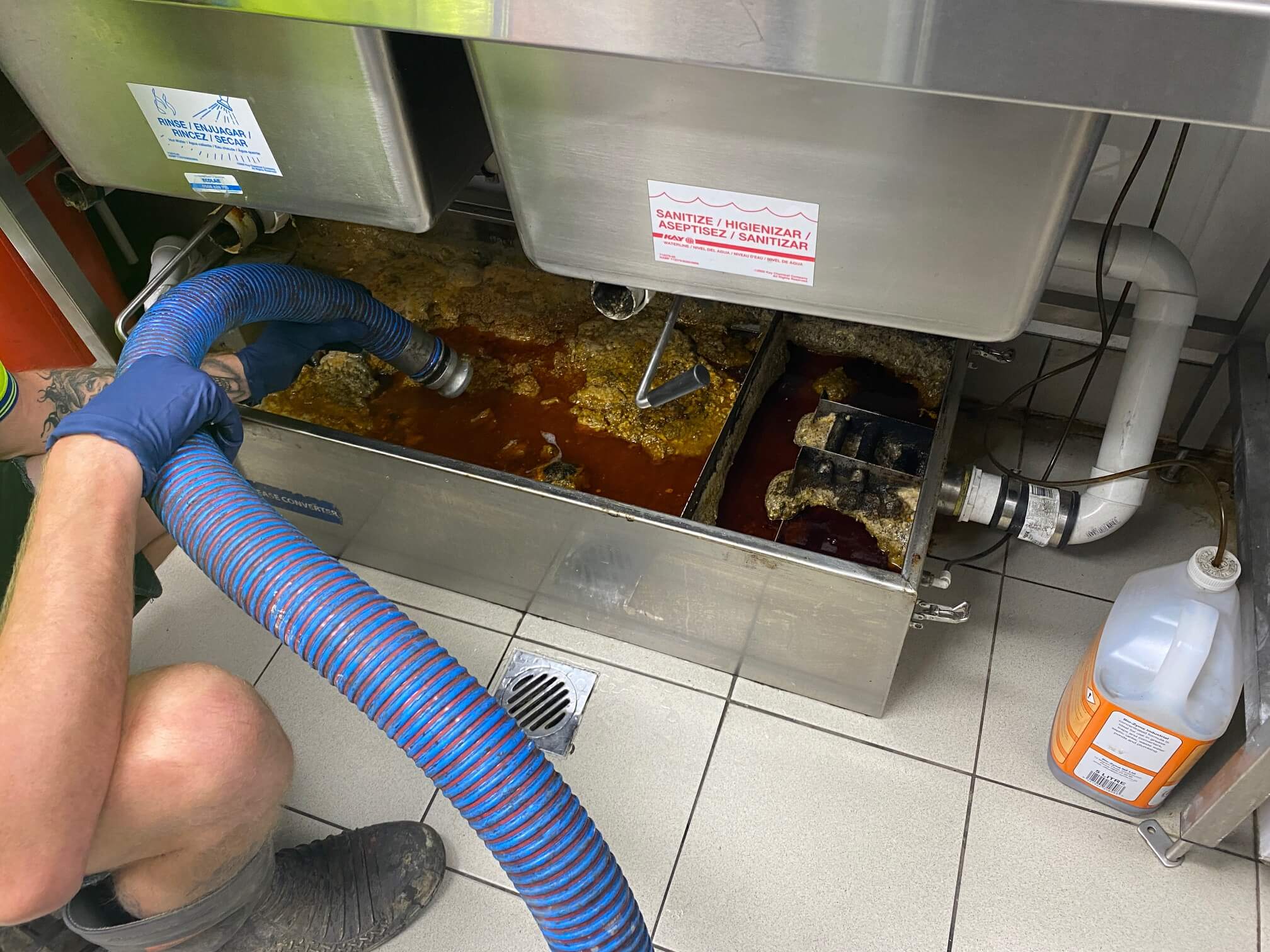 Grease Trap Cleaning in Johnston